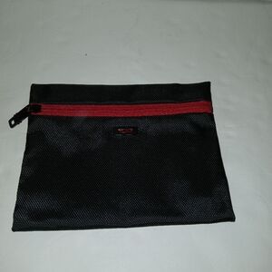TUMI Delta Black Zip Puch Bag